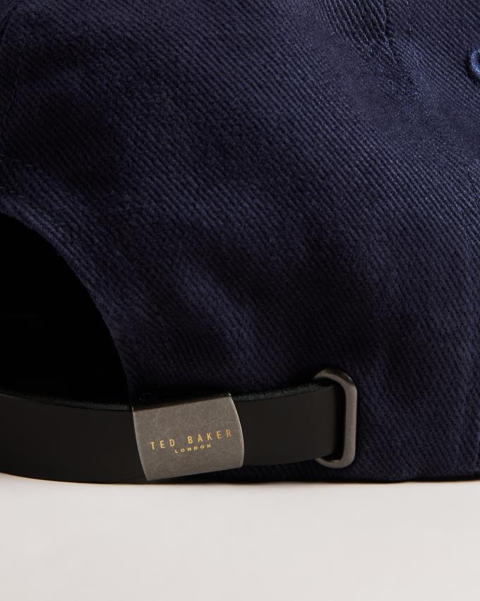 Casquette Ted Baker Branded Bleu Marine Homme | ESC-49041344